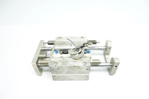 Smc MGGMB40-75-B54SAPC 40mm Bore 1/8in 145psi 75mm Stroke Guided Slide Cylinder