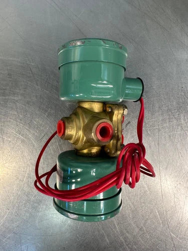 Asco EF8342C20 Dual Coil Solenoid Valve 1/4