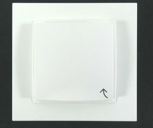 Berker SCHUKO-Steckdose B.7 | Schutzklappe | Rahmen 25111 | Kunststoff/Wei?