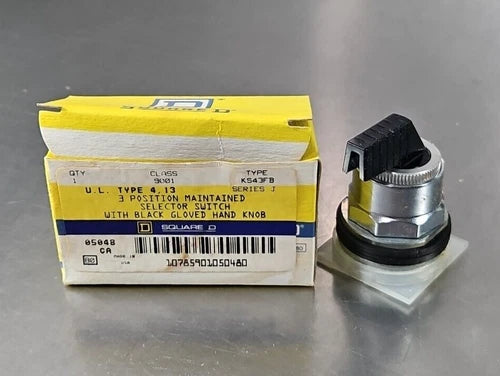 SQUARE D 9001 KS43FB SELECTOR SWITCH OPERATOR.                          Loc4D-21