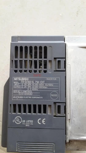 ONE Used Mitsubishi inverter FR-D740-0.75K-CHT 0.75KW 380V
