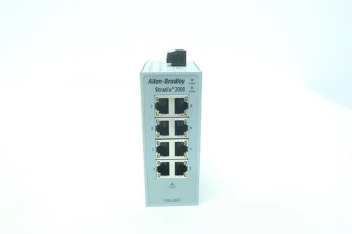 Allen Bradley 1783-US8T Stratix 2000 Unmanaged Ethernet Switch Module Ser B