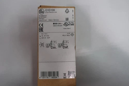 Ifm O1D100 Photoelectric Distance Sensor 18-30v-dc