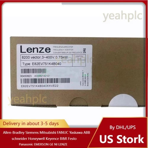 Lenze Inverter E82EV751_4B040/ E82EV751K4B040/ E82EV751-4B040 New
