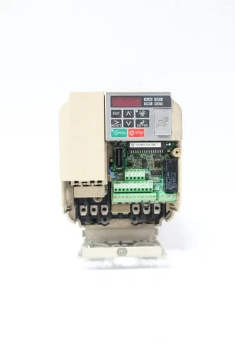 Yaskawa CIMR-VU4A0004FAA Vfd Drive 3ph 0-480v-ac 0-400hz 0-480v-dc 380-480v-ac
