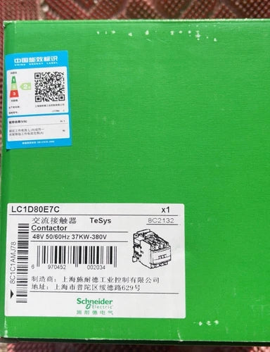 1Pcs brand new Schneider LC1D80E7C AC48V 50/60Hz Fast delivery US Free TAX