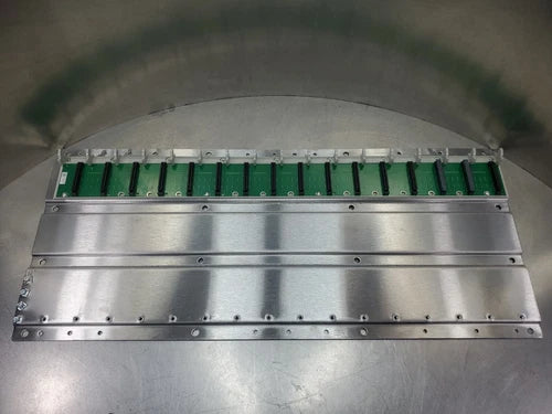 SCHNEIDER MODICON QUANTUM 140XBP01600 16-SLOT BACKPLANE.                      3D