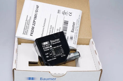 BAUMER Fkdm 22p1901/S14f 130984 Sensore di Colore Reflexions-Farbtaster Ovp Neu