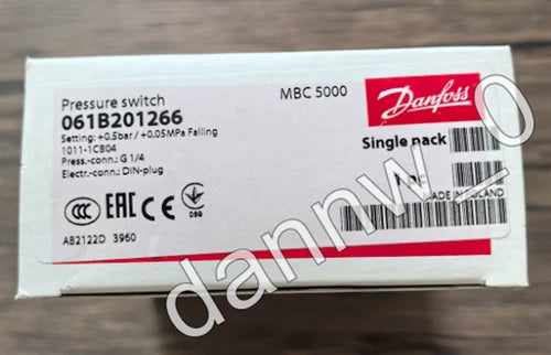1PC New in box danfoss 061B201266 MBC5000 Pressure Switch