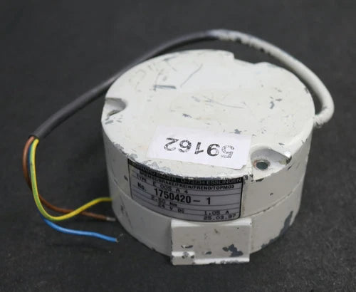 BAUER Bremse No. 1750420-1 Type E 005 A 4 2,5Nm 24VDC 2,05A Baujahr 25.3.1997