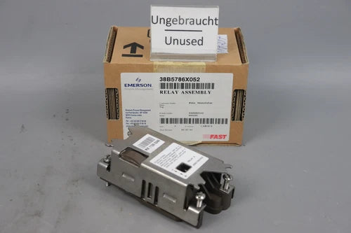 Emerson Fisher 38B5786X052 Relaisbaugruppe No Usado Emb.orig