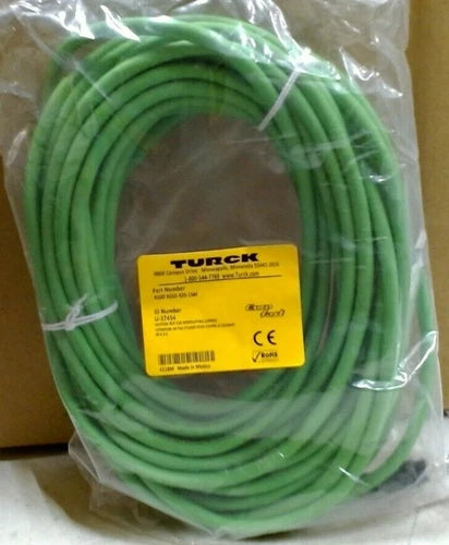 TURCK RSSD RSSD 420-15M CABLE DOUBLE ENDED PROFINET MALE (ID U-7454) SEALED *FS*