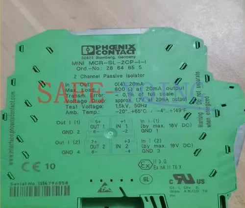 1PCS New Phoenix Contact MINI MCR-SL-2CP-I-I 2864655 Signal Conditioner Isolator