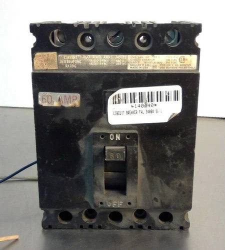 Square D - FAL340601212 - 3 Pole Circuit Breaker                            4E-4