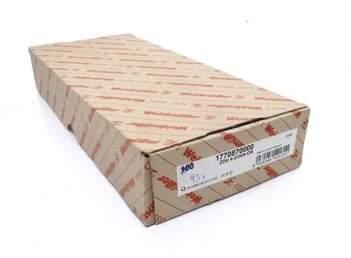 93x Weidm¨¹ller Durchgangsreihenklemme orange ZDU 4-2/3AN OR | 1770870000
