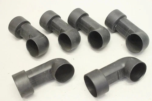 6x Rohr L Pipe  Zentralstaubsauger Anlage Wanddose Steckdose Saugdose