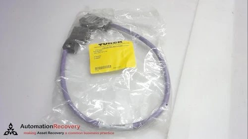 TURCK D9S/T D9S/T 455-0.5M DBL END CORDSET, MALE/MALE, 9 POLE,, NEW #262386