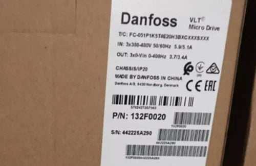 NEW Danfoss inverter FC-051P1K5T4E20H3BXCXXXSXXX 132F0020