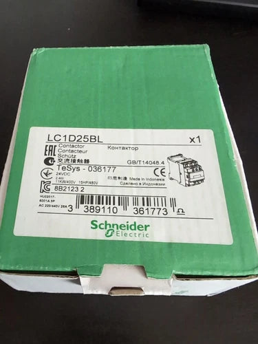 cutter electric LC1D25BL contactor 11 KW contactor new Schneider