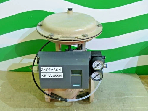 Samson 3421 02 GG-25 // Siemens SIPART PS2 i/p Positioner 6DR4000