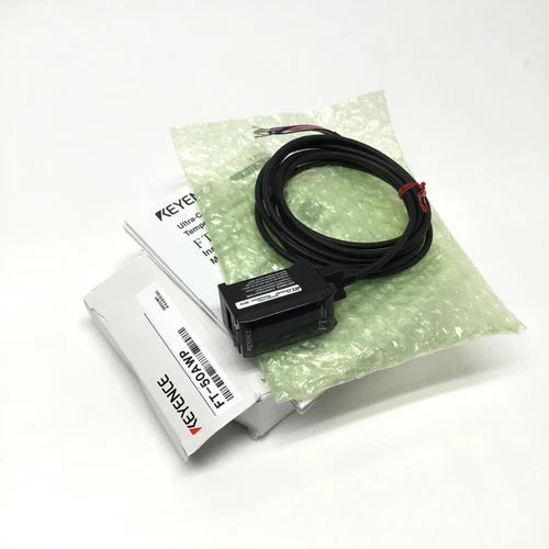 Keyence FT-50AWP Digital Infrared Temperature Sensor 12-24VDC, PNP, 4-20mA