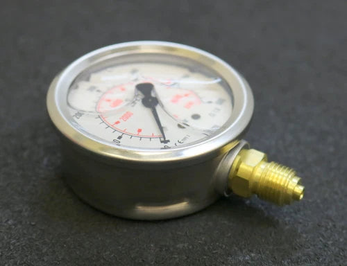 WIKA Manometer pressure gauge 0-600bar 8700psi senkrecht Anschlussgewinde G1/4¡°
