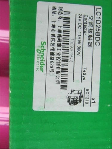 1PCS New Schneider LC1-D25BDC LC1D25BDC DC24V Contactor US Free TAX