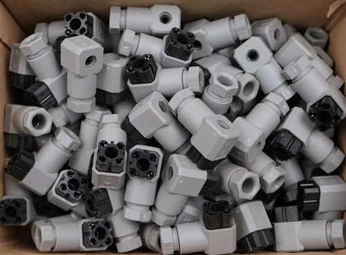 HIRSCHMANN 49x Leitungsdose G 30 W 3 F grau Art.Nr. 932-186-106 unbenutzt