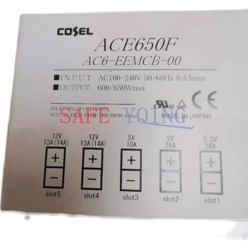 ONE USED COSEL power supply ACE650F AC6-EEMCB-00