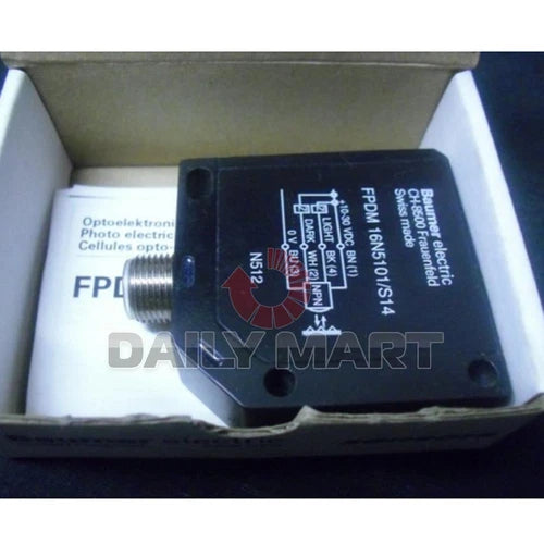 BAUMER NEW FPDM 16N5101/S14 PLC RETRO REFLECTIVE PHOTOELECTRIC SENSOR POLARIZED