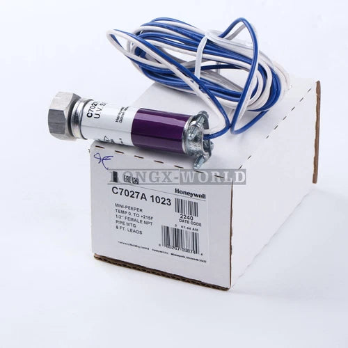 ONE Honeywell C7027A 1023 C7027A1023 Burner Flame Detector U.V. Sensor