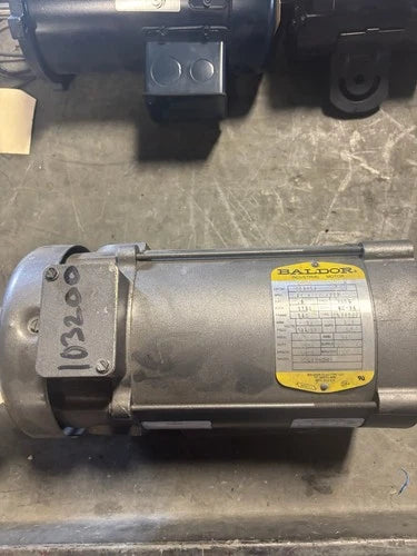 NEW Baldor Electric CD3450 1/2 HP 1750 RPM 90VDC 56C Frame General Purpose Motor
