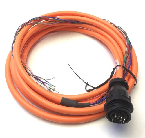 Aim Inc P/N 122-1659 Rev A Orange Lapp Kabel Servo Cable, 9-Pin, Length: 10 Ft