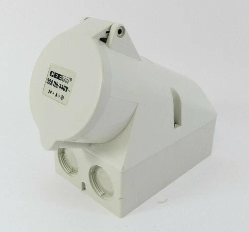 CEEform Wandsteckdose | 32A 11h | 440V~ | 5 polig