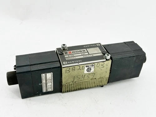 V¨¢lvula de controle Ross Controls 400C79 10Bar 120V 50/60Hz