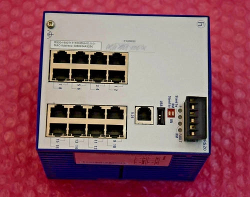 Hirschmann RS20 Rail Switch  Typ: 737 466-004 Z05 / RS20-1600T1T1TDHEHH03.0.01