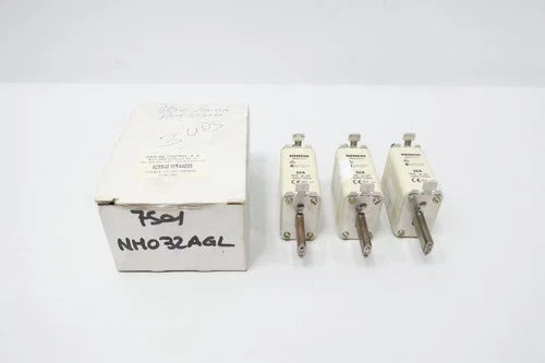 Box Of 3 Siemens 3NA3012 Lv Hrc Fuse Element 32a Amp 500v-ac
