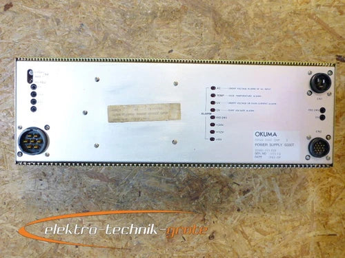 Okuma OPUS 5000 GHP Power Supply 5000T SN: 00198