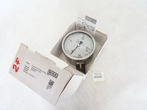 Wika Manometer 233.30.100 0...16 bar G1/2B unten / 9020640 / Neu OVP