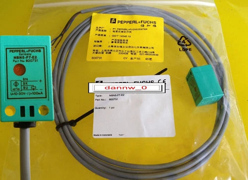 New In Box Original Pepperl+Fuchs P+F NBN5-F7-E2 Ultrasonic Level Sensor