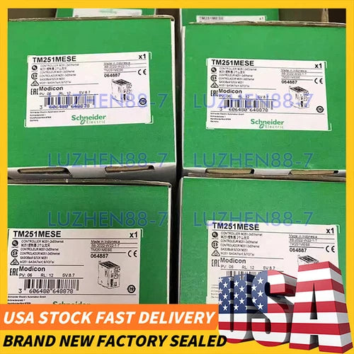 New Factory Sealed Schneider TM251MESE PLC Module Free Shipping
Opens in a new window or tab