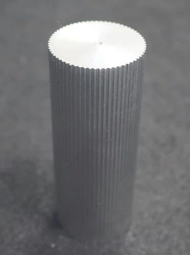 Aluminium Zahnwelle MXL-63 Profil: MXL - 63 Z?hne Gesamtl?nge verzahnt 101mm