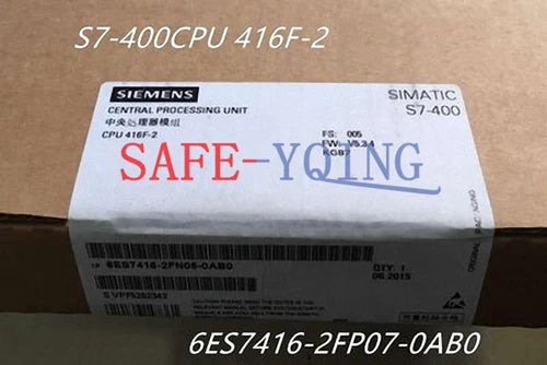 ONE Siemens CPU Central Processing 6ES7 416-2FP07-0AB0 6ES7416-2FP07-0AB0 NEW