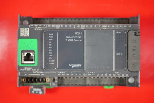 Schneider Electric TM241CEC24T Modicon (Ohne Deckel & ohne Anschlussstecker)