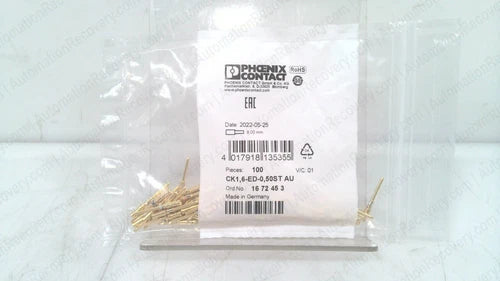 PHOENIX CONTACT CK1,6-ED-0,50ST AU, HEAVY DUTY POWER CONNECTOR 1672453,  #331341