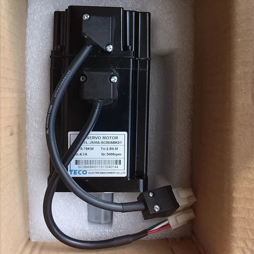 For TECO JSMA-SC08ABK01 New AC Servo Motor #F3