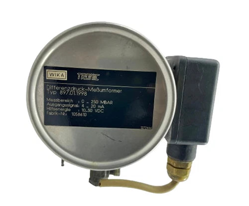 Wika 891.01.1998 Tronic Line Differential Pressure 10-30VD 0-250mbar #E10