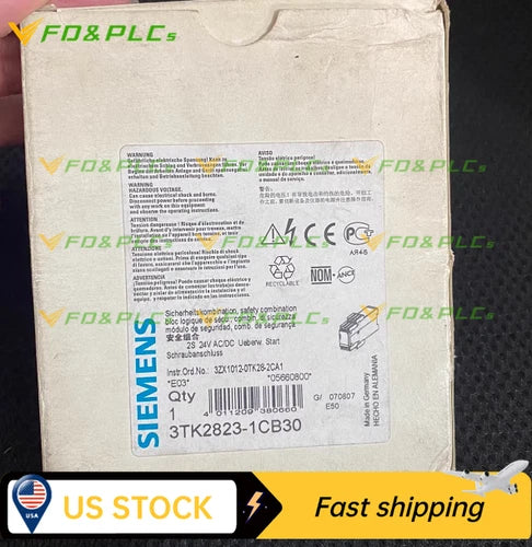 1Pcs Siemens  3TK2823-1CB30 Safety relay 3TK2823-1CB30