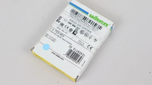 Wago 753-403 4DI 24V DC 0.2ms Digital Input Original Packaging & Sealed