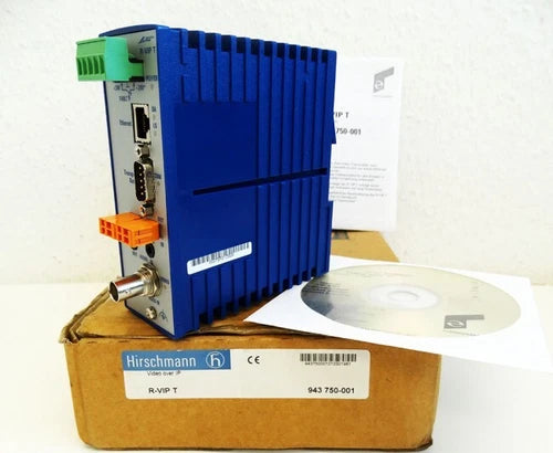 Hirschmann R-VIP T 943750-001 Video over IP 24VDC -unused/OVP/Attn.-